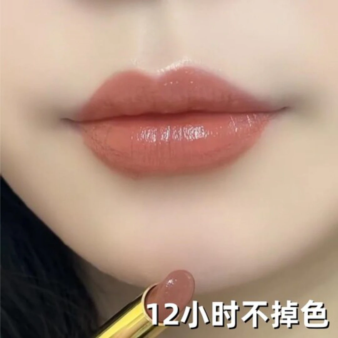 不掉色不沾杯口红爆款肉桂奶茶色防水素颜显白保湿滋润补水不脱妆