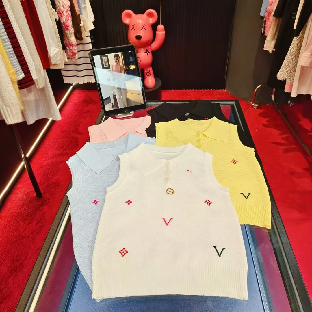 G726新款时尚通勤百搭背心打底女士纯色无袖洋气