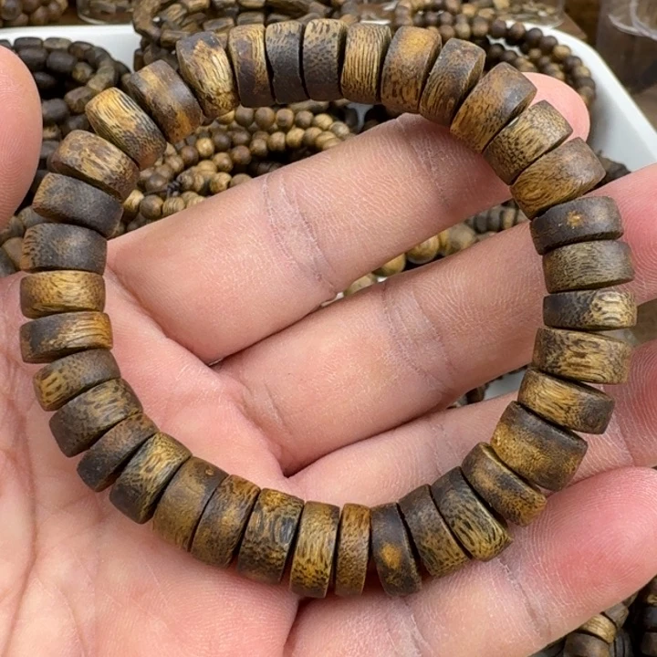 手串沉香乌身手串10克加