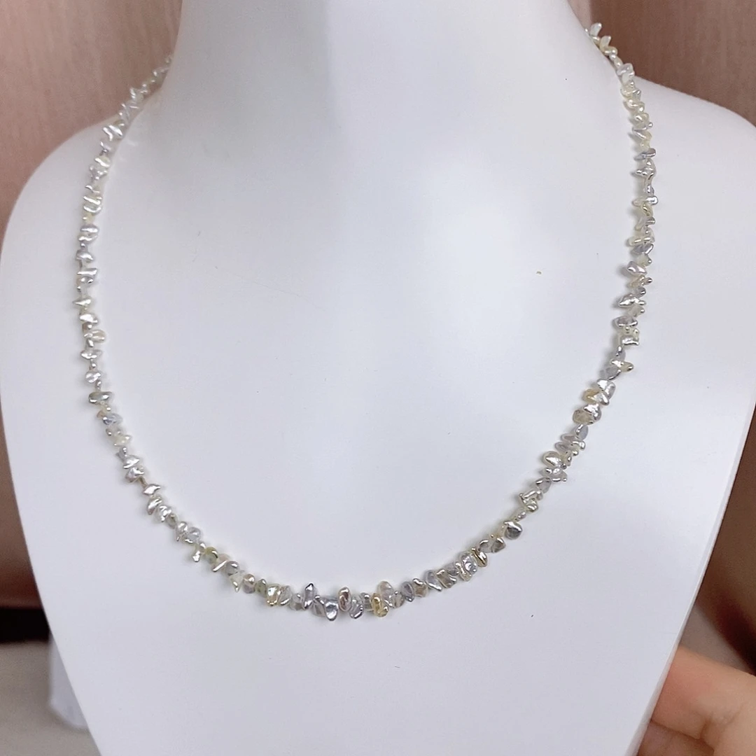 海水珍珠颈饰18K金镶嵌