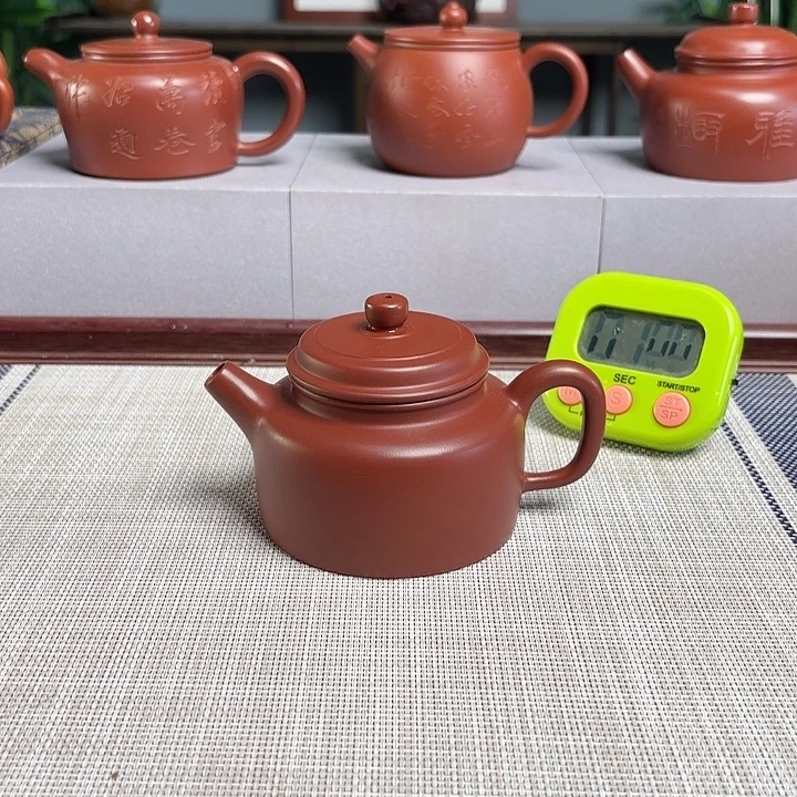 @***@紫砂茶壶宜兴原矿手工紫砂壶