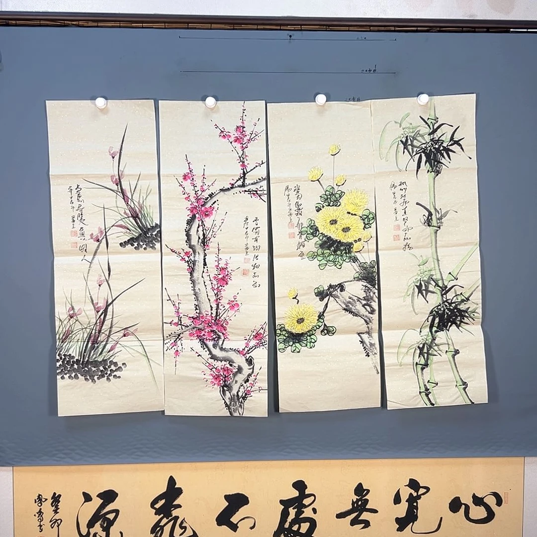 国画719 花鸟和蝴蝶在这里