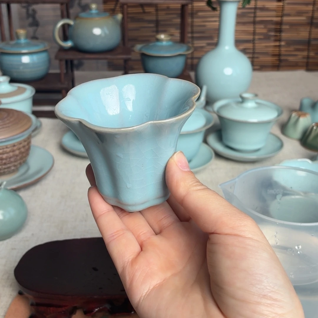 摆件陶海棠杯哈哈哈哈