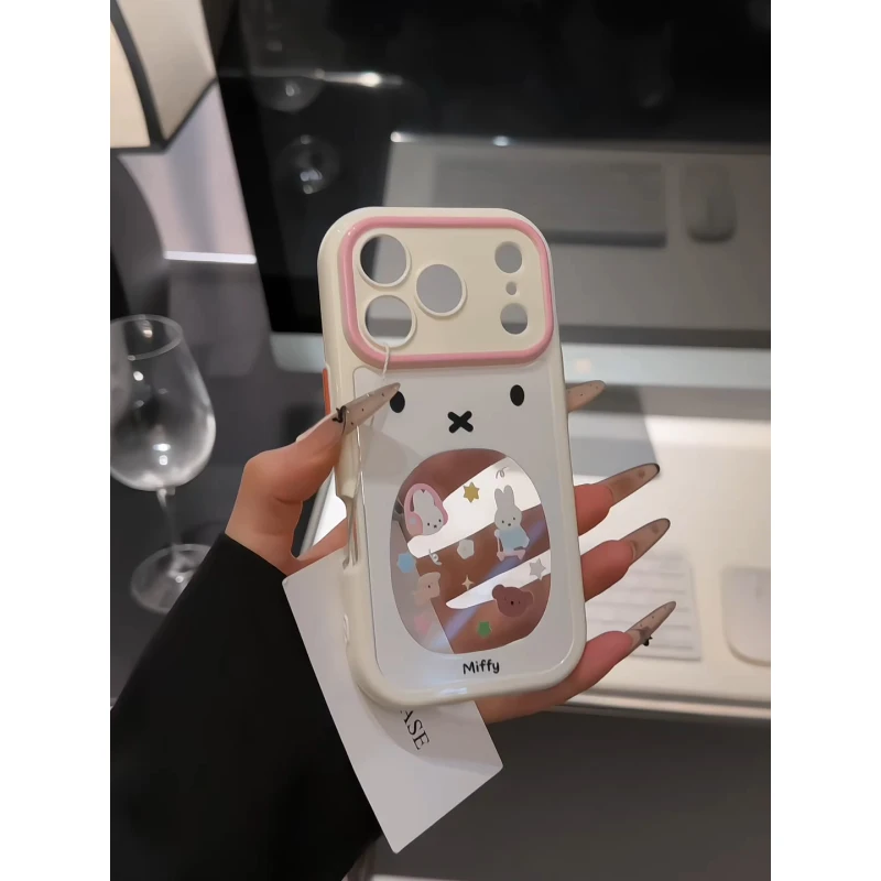 kt口袋适用苹果17pro手机壳16promax奶油华为p80防摔荣耀oppo小米