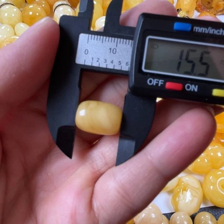 裸石蜜蜡未镶嵌蜜蜡桶珠