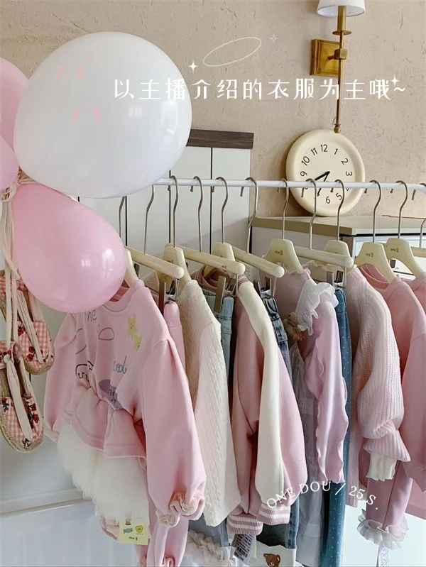 one豆·25春~卡通拼色连帽卫衣5232
