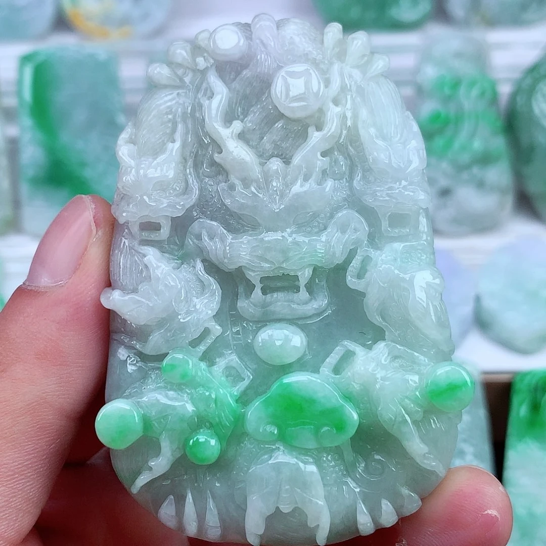 颈饰未镶嵌翡翠翡翠吊坠
