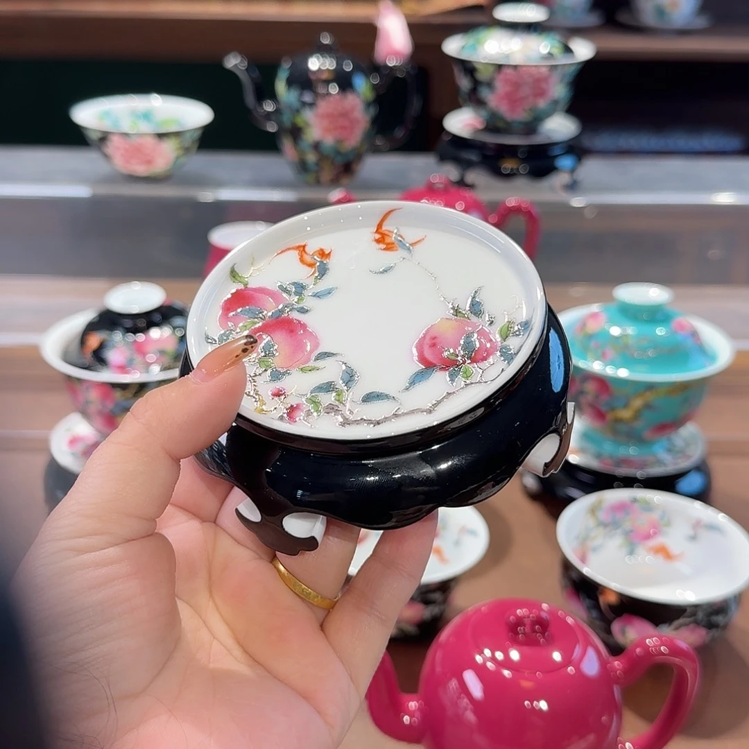 珐琅彩主人杯茶具茶具
