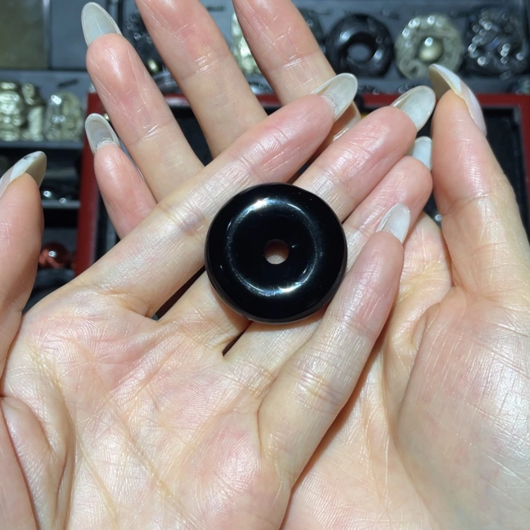 【闪购商品】未镶嵌黑曜岩吊坠(不含链)✨**✨