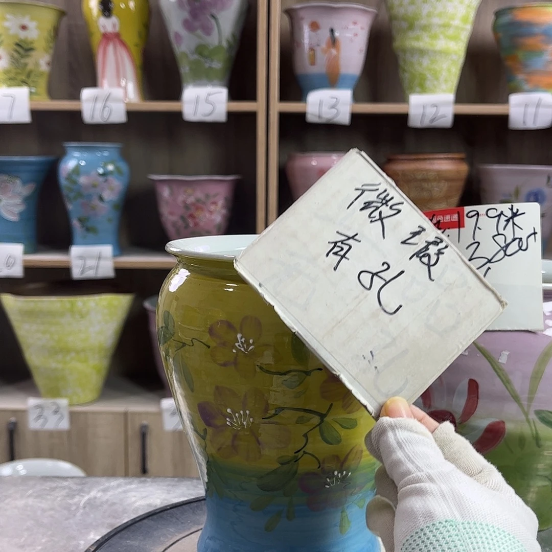 景德镇陶瓷花盆花盆