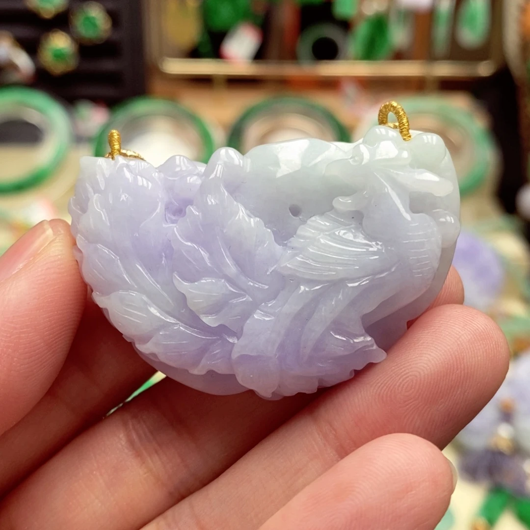 颈饰未镶嵌翡翠翡翠吊坠