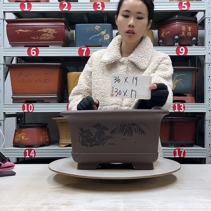 花盆紫砂紫砂花盆