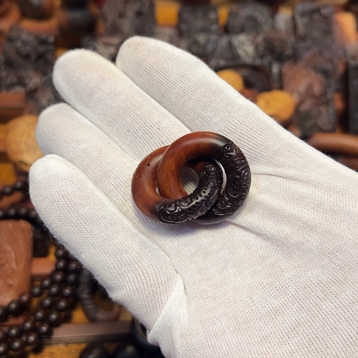 枣木手工制作的小物件