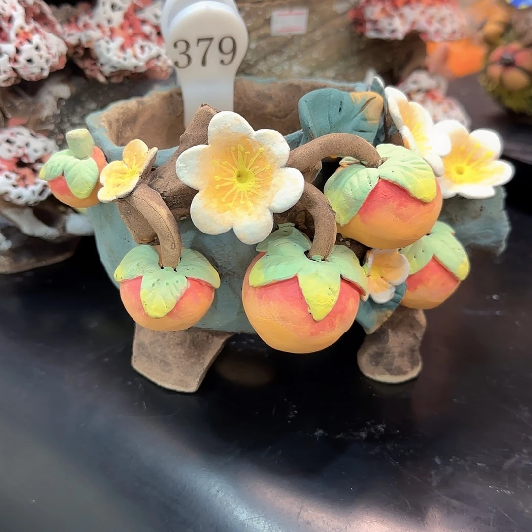 X***C本默花器麦饭石花盆