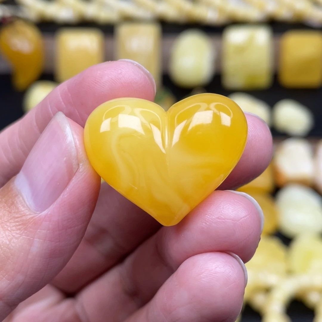 琥珀未镶嵌裸石琥珀蜜蜡