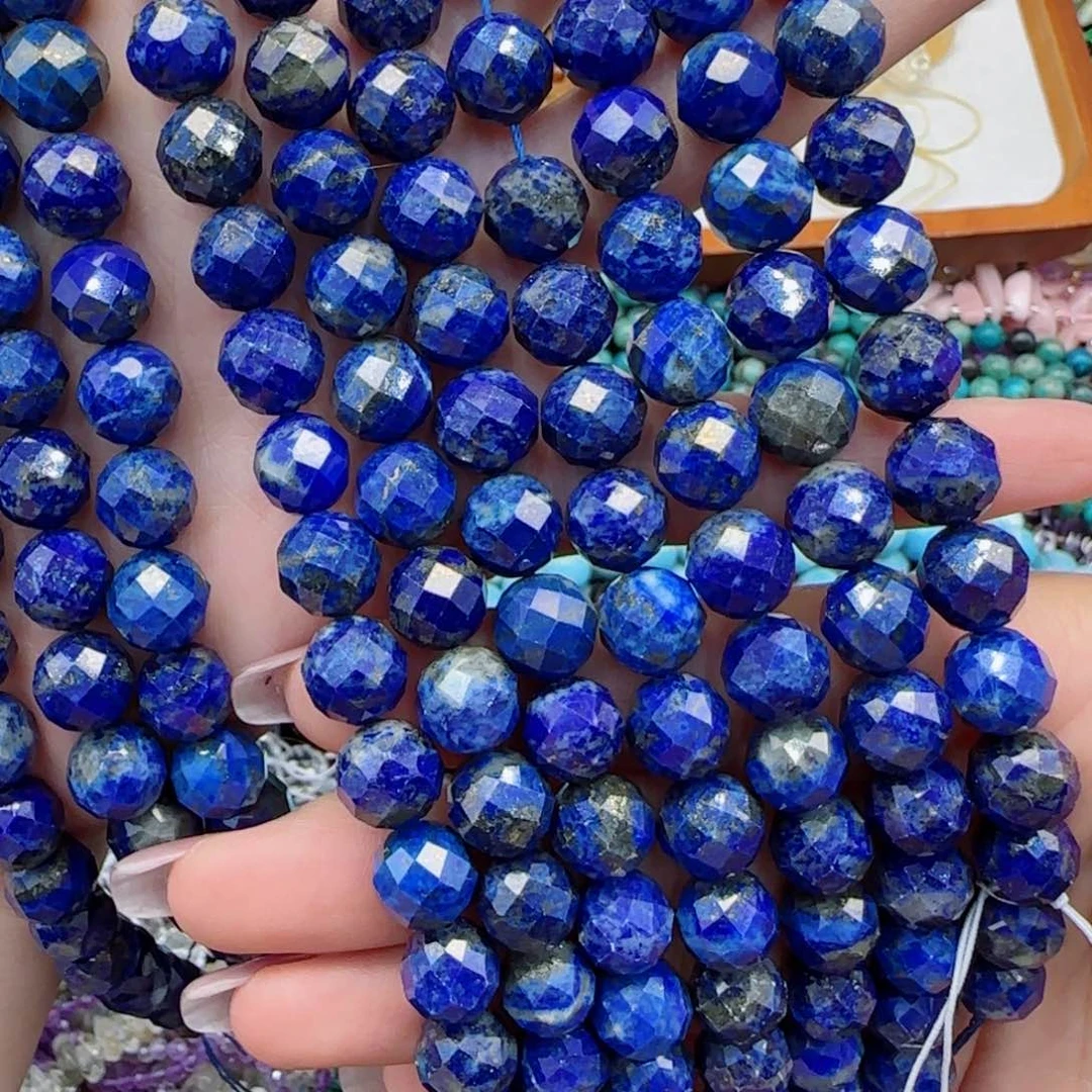 玛瑙/玉髓未镶嵌珠宝半成品原矿青金切面一条卡十