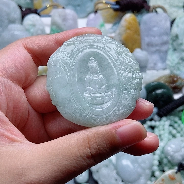 吊坠(不含链)未镶嵌翡翠1