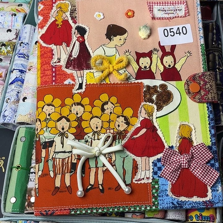 织绣a4活页收纳册0540