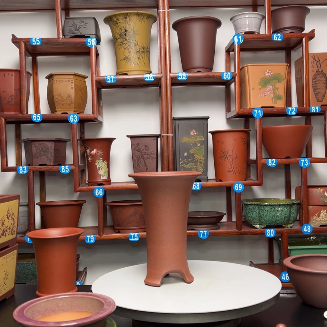 紫砂花盆多**妈圆盆花盆