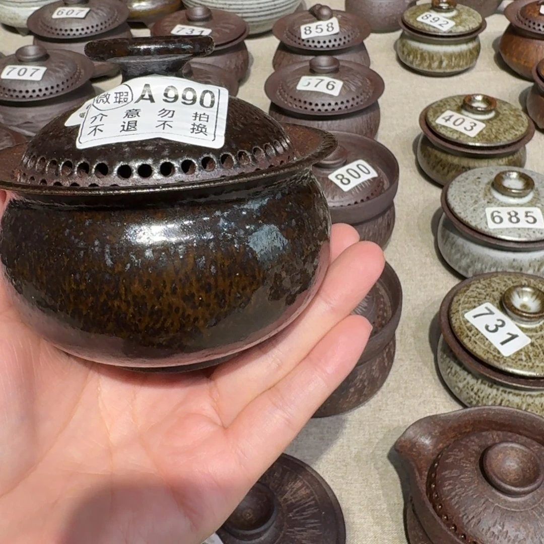 粗瓷粗瓷茶具素色盖碗