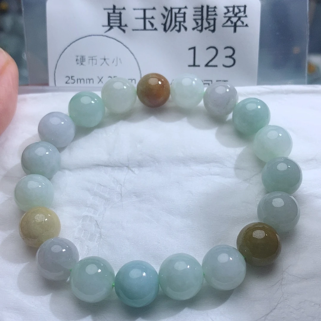 翡翠未镶嵌颈饰123
