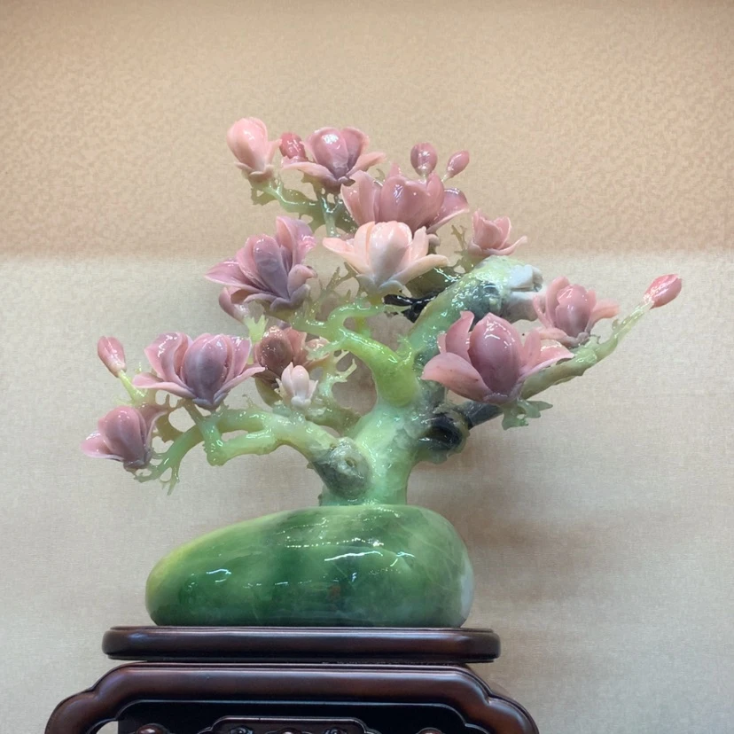 【闪购商品】未镶嵌蛇纹石玉摆件覆膜