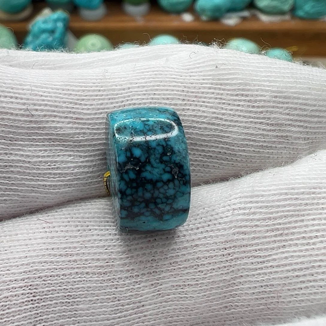 绿松石直切珠 未镶嵌