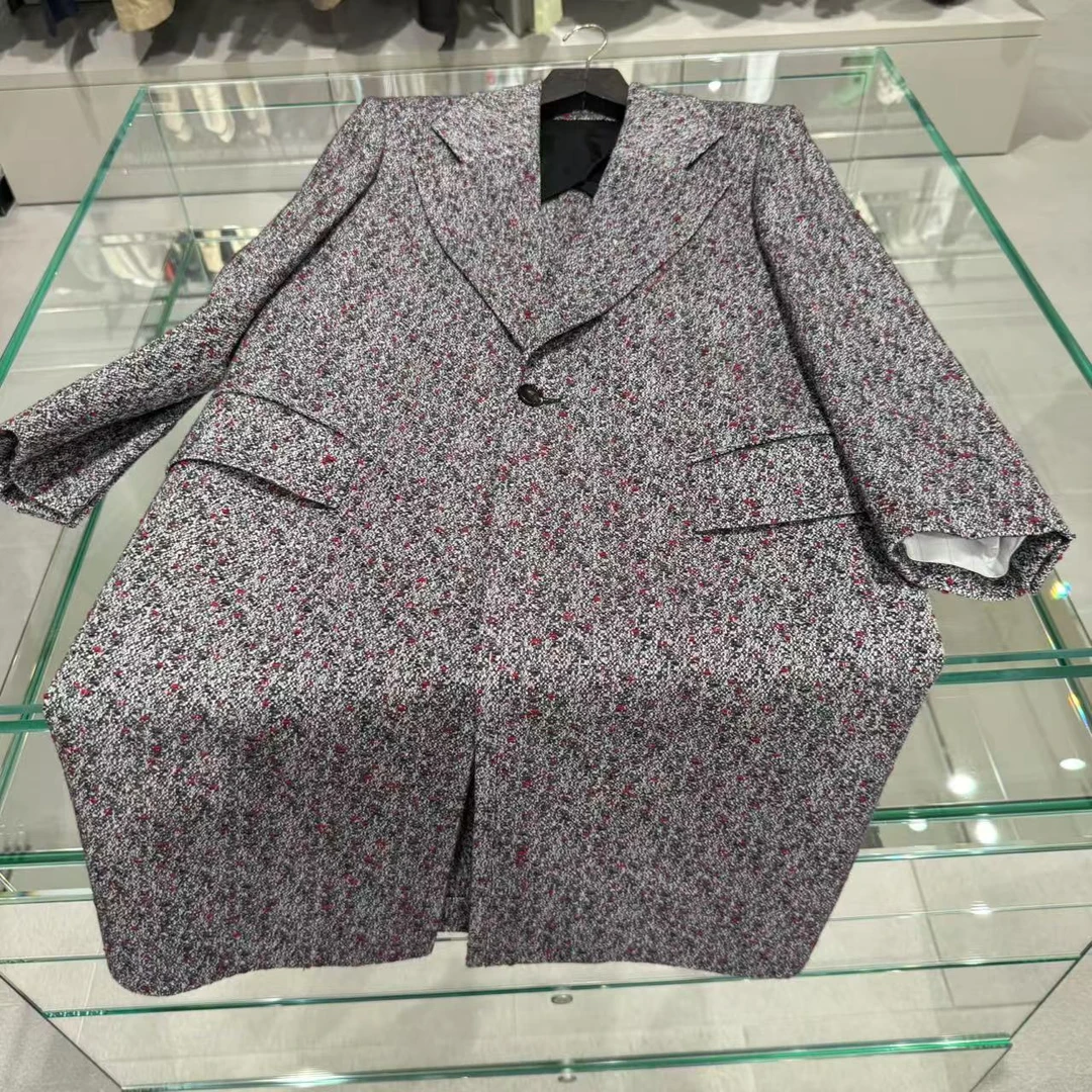未使用 BOTTEGA VENETA/葆蝶家 女士粗花羊毛大衣女装