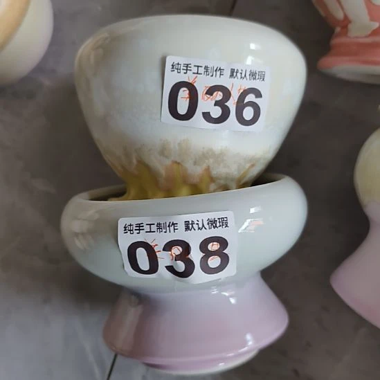 美***生景德镇手工高温陶瓷，中号两只盆福利不退不换