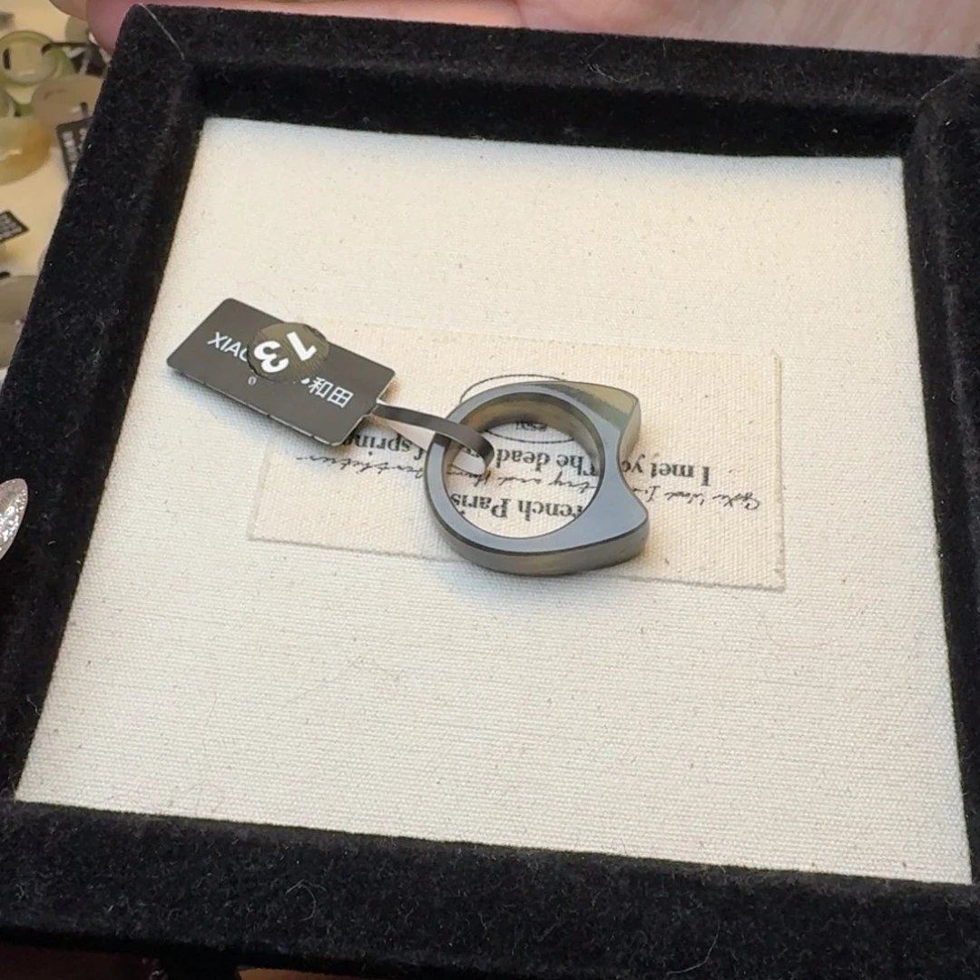 和田玉戒指未镶嵌*️****