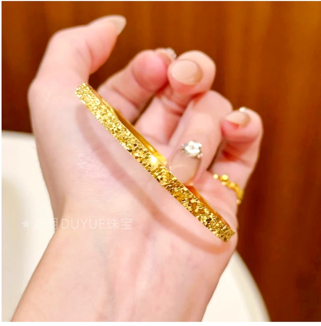 铜合金手镯 【碎冰冰手镯】24K手镯