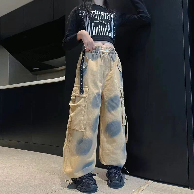 501130《现》春款韩版儿童直筒休闲春秋时尚百搭舒适洋气休闲裤