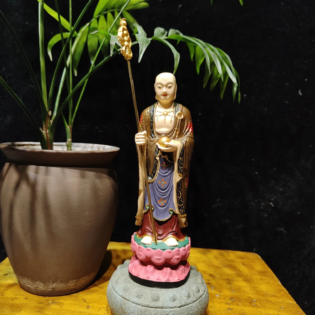 地藏王老师高18✘5✘5禅意空间办公室茶室空间摆件家居装饰