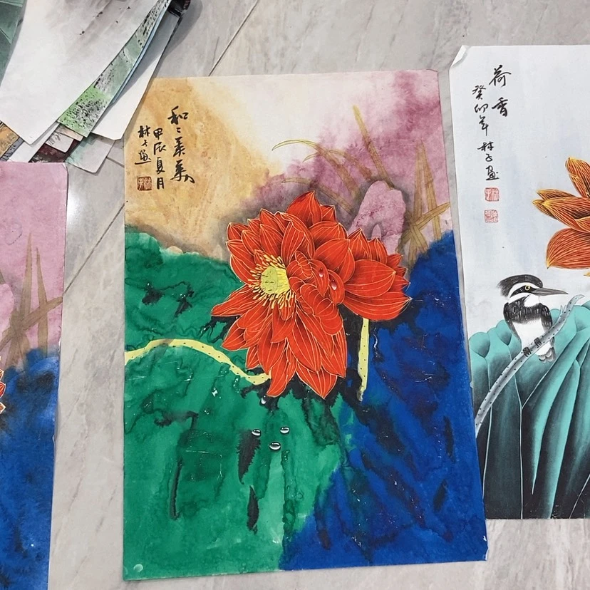 【闪购商品】福****?国画艺术作品欣赏