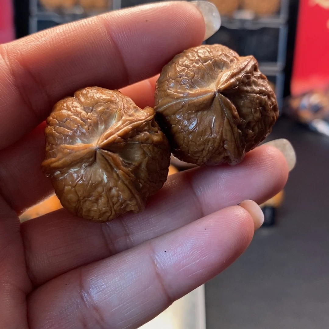 把件文玩核桃三棱8