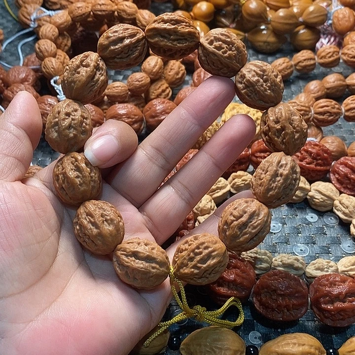 手串文玩核桃粗筋八棱