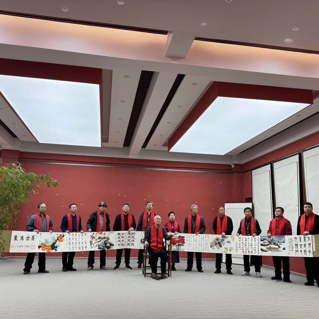 合作红木册页+12位老师现场共创+红木锦盒发货+带防伪