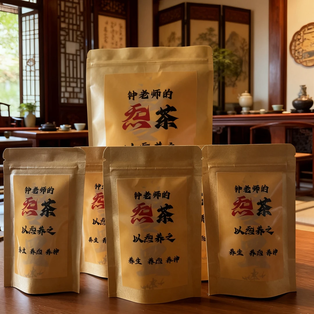 【钟老师的炁茶】注入能量绿茶茶叶龙井白茶乌龙茶红茶
