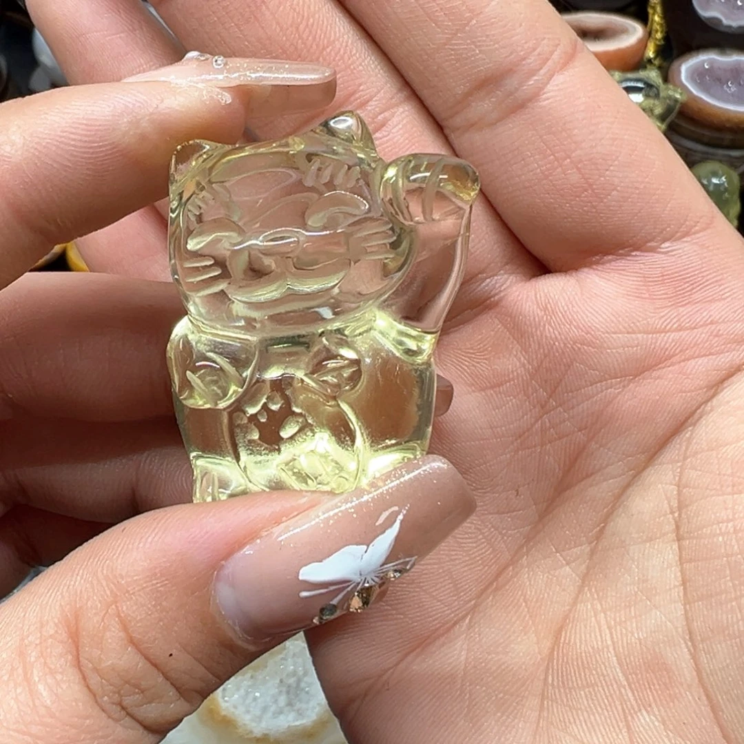 水晶大型摆件（非配饰）未镶嵌蜡****子