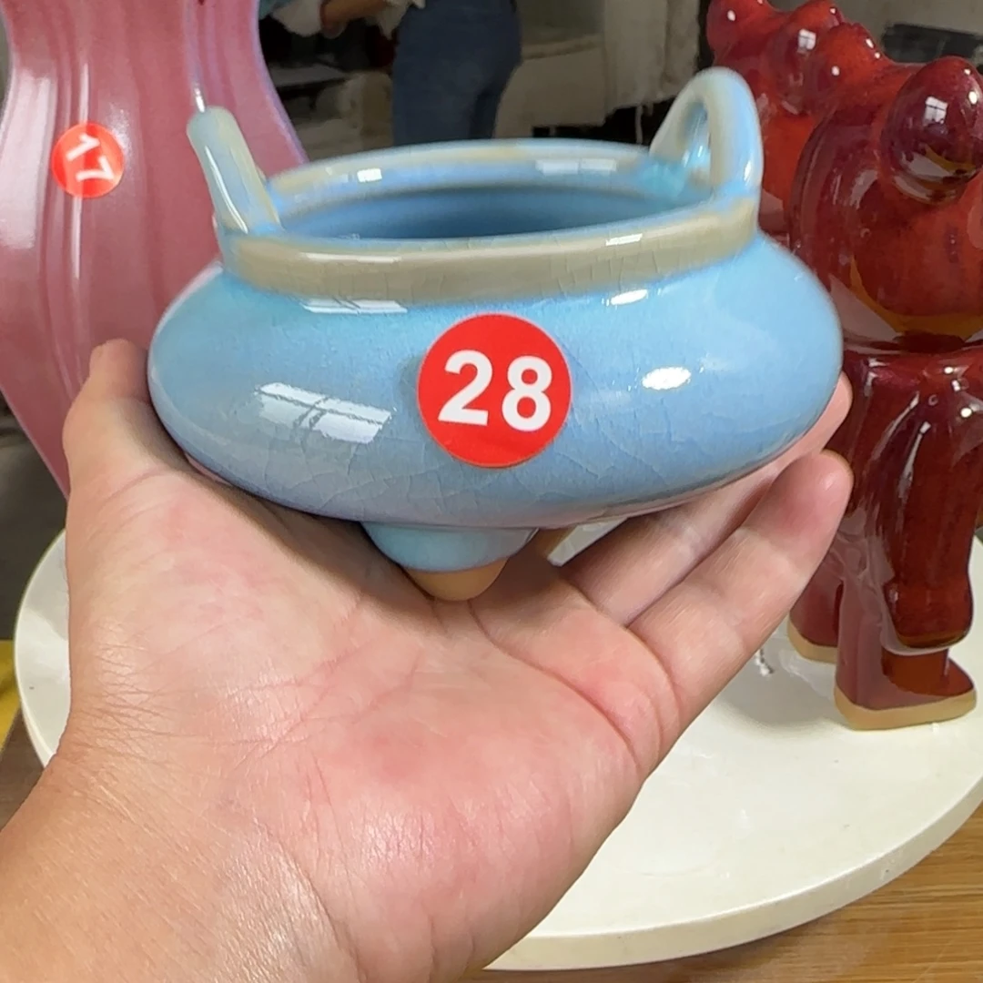 摆件郑家钧窑摆件