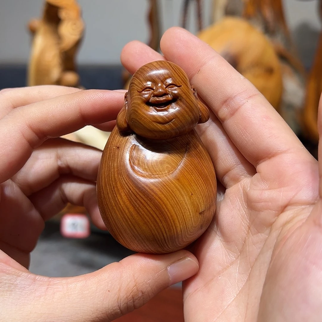 柏木崖柏木手把件摆件