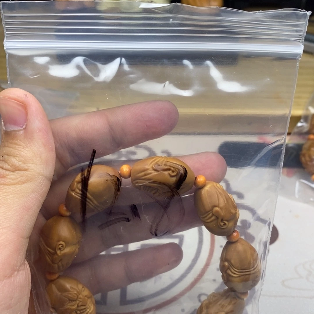 橄榄核手串/手链橄榄核雕刻工艺宇