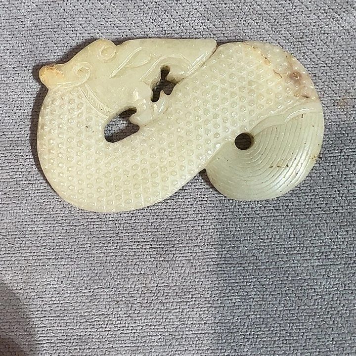 和田玉（青玉）未镶嵌颈饰