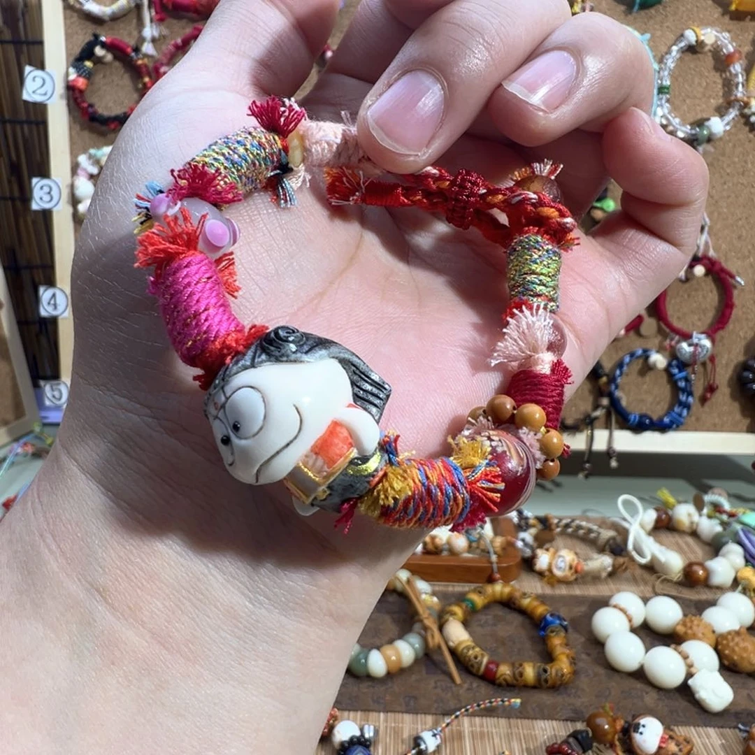 玛瑙/玉髓手链合金小***?