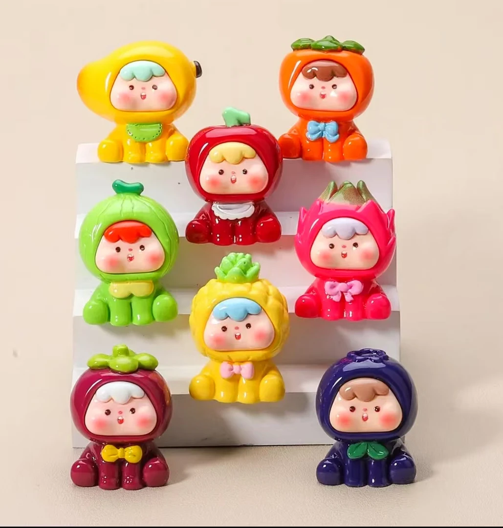【九宫格】四代水果崽崽树脂饰品配件diy小饰品diy配件