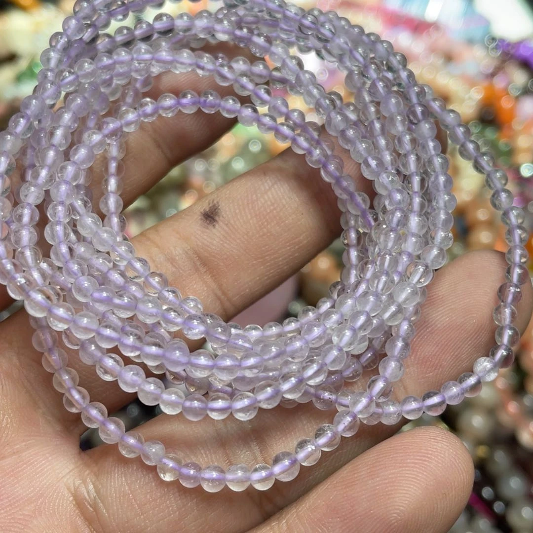 紫晶颈饰银S800镀金镶嵌