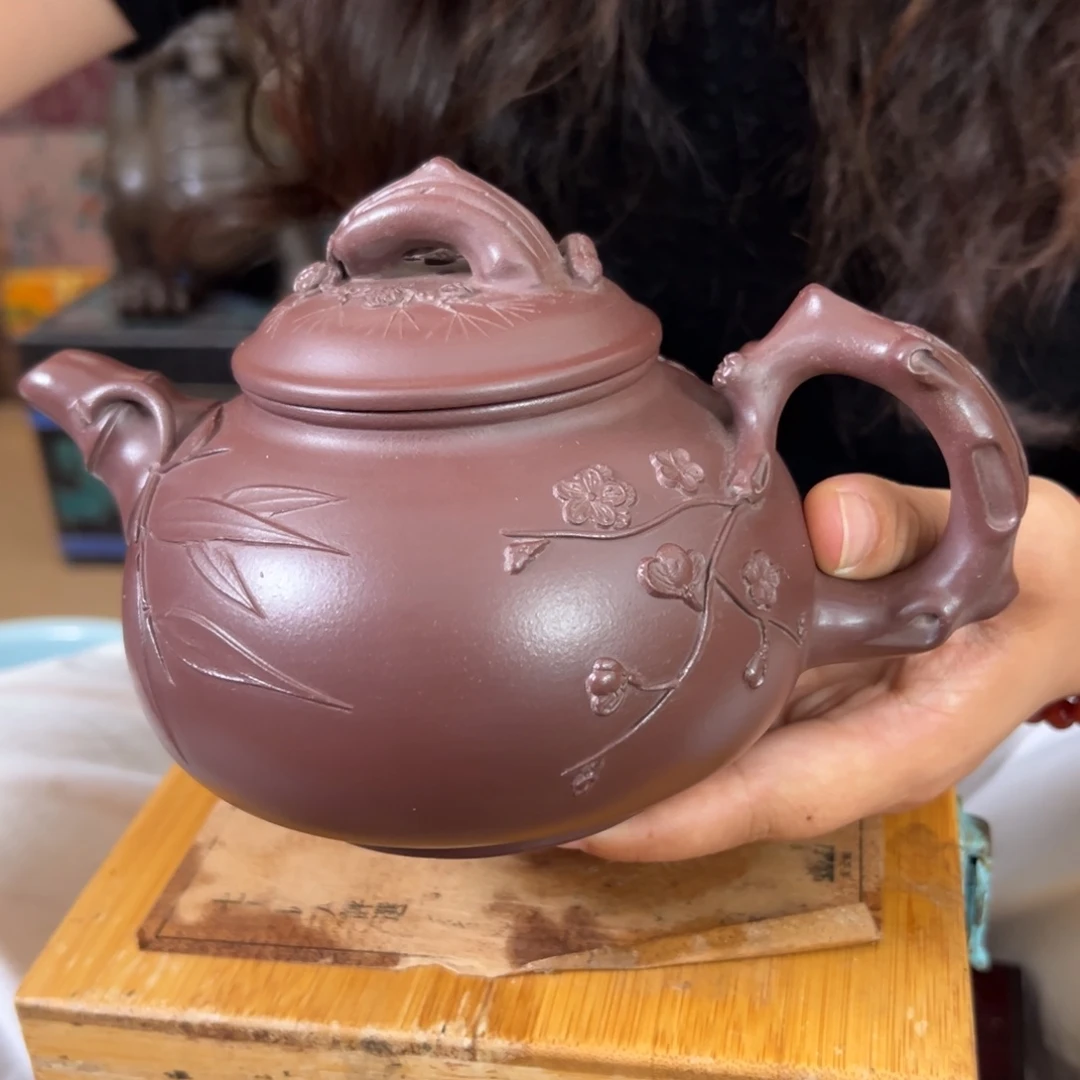 茶壶紫砂原矿紫砂壶