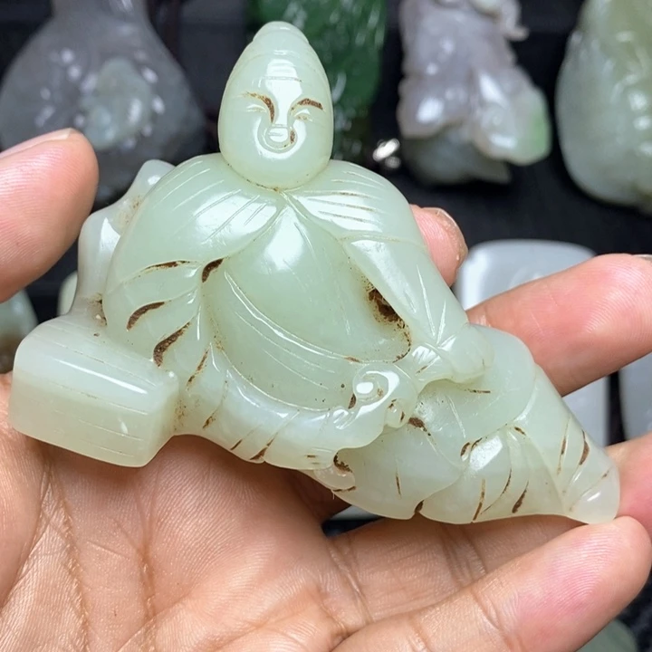 颈饰未镶嵌和田玉