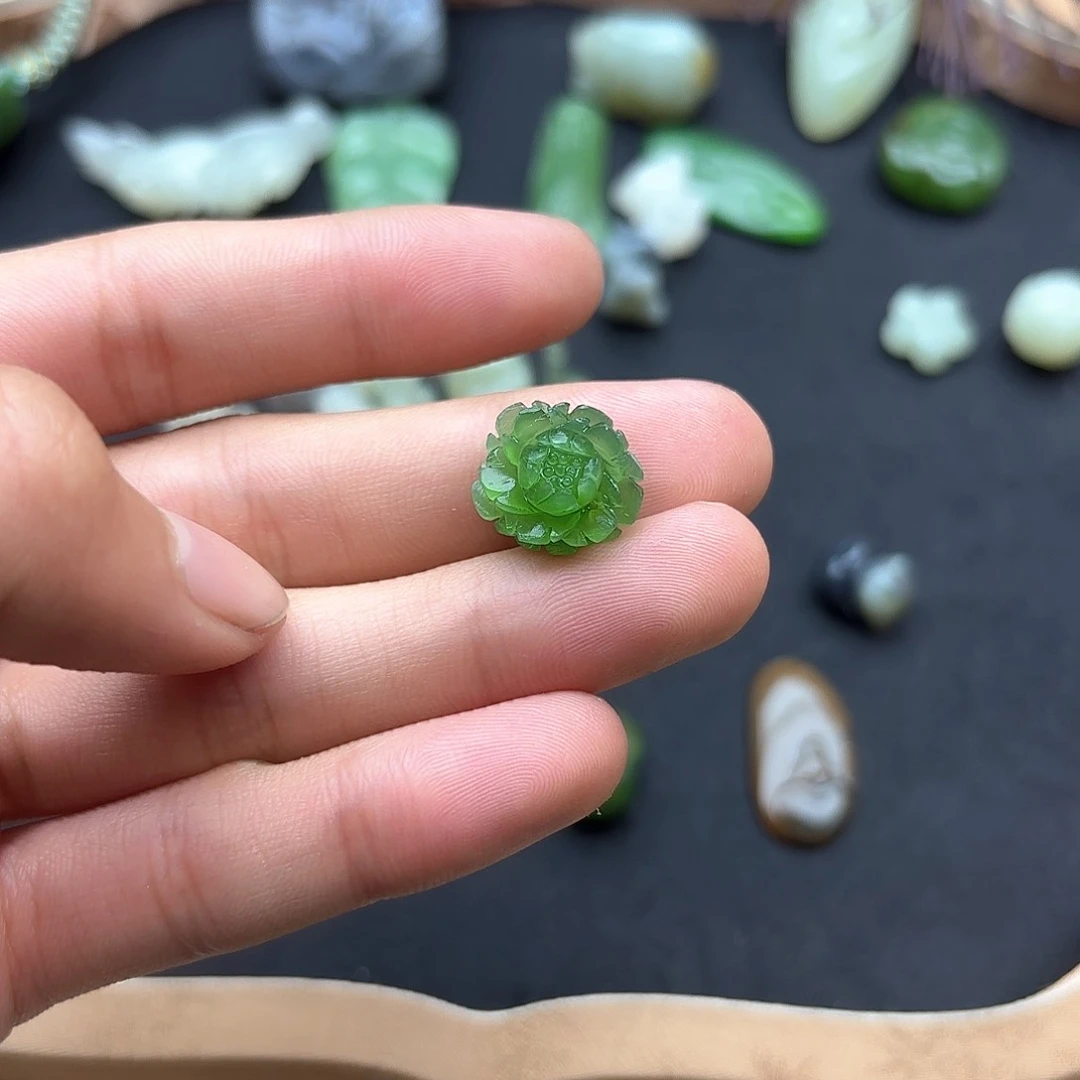 和田玉颈饰未镶嵌灵*