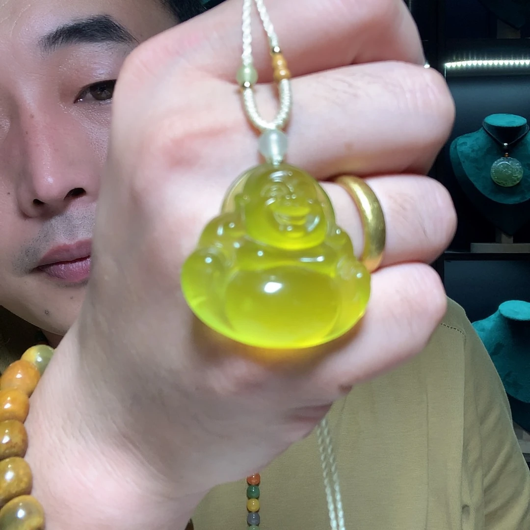 未镶嵌蛇纹石玉颈饰